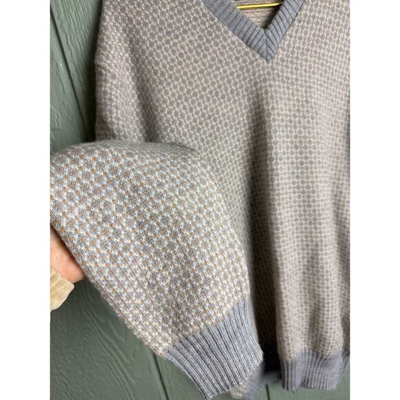 Vintage 90s Men's JCP Lambswool Blend Sweater, Size XL USA - Picture 3 of 6